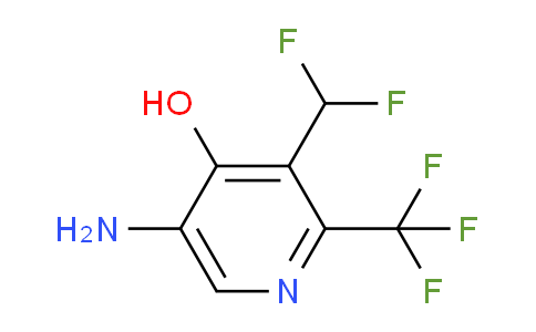 AM14483 | 1806816-10-3 | 5-Amino-3-(difluoromethyl)-4-hydroxy-2-(trifluoromethyl)pyridine