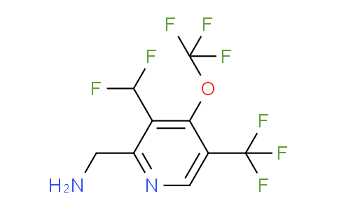 AM144833 | 1805092-85-6 | 2-(Aminomethyl)-3-(difluoromethyl)-4-(trifluoromethoxy)-5-(trifluoromethyl)pyridine