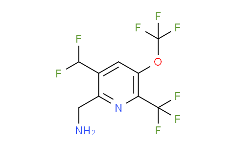 AM144835 | 1805225-12-0 | 2-(Aminomethyl)-3-(difluoromethyl)-5-(trifluoromethoxy)-6-(trifluoromethyl)pyridine