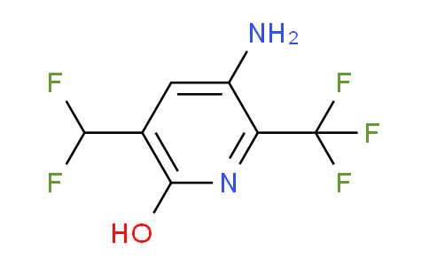 AM14484 | 1805330-22-6 | 3-Amino-5-(difluoromethyl)-6-hydroxy-2-(trifluoromethyl)pyridine