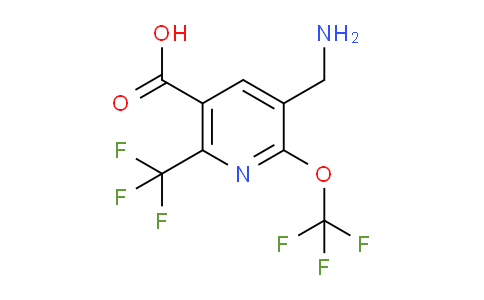 AM144857 | 1803991-87-8 | 3-(Aminomethyl)-2-(trifluoromethoxy)-6-(trifluoromethyl)pyridine-5-carboxylic acid