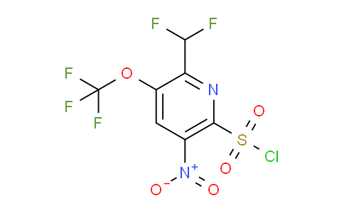 AM144858 | 1805218-99-8 | 2-(Difluoromethyl)-5-nitro-3-(trifluoromethoxy)pyridine-6-sulfonyl chloride