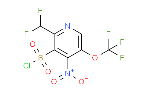 AM144860 | 1806773-69-2 | 2-(Difluoromethyl)-4-nitro-5-(trifluoromethoxy)pyridine-3-sulfonyl chloride