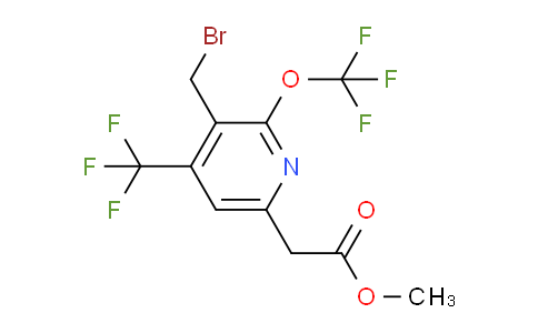 AM144861 | 1805166-01-1 | Methyl 3-(bromomethyl)-2-(trifluoromethoxy)-4-(trifluoromethyl)pyridine-6-acetate