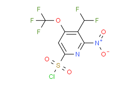 AM144867 | 1806758-27-9 | 3-(Difluoromethyl)-2-nitro-4-(trifluoromethoxy)pyridine-6-sulfonyl chloride