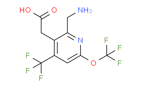 AM144879 | 1804667-30-8 | 2-(Aminomethyl)-6-(trifluoromethoxy)-4-(trifluoromethyl)pyridine-3-acetic acid