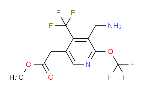 AM144884 | 1806756-71-7 | Methyl 3-(aminomethyl)-2-(trifluoromethoxy)-4-(trifluoromethyl)pyridine-5-acetate