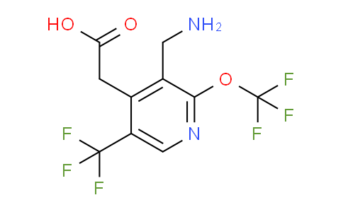 AM144885 | 1804709-93-0 | 3-(Aminomethyl)-2-(trifluoromethoxy)-5-(trifluoromethyl)pyridine-4-acetic acid