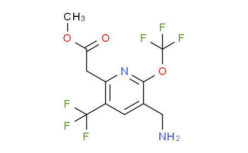 AM144887 | 1806068-59-6 | Methyl 3-(aminomethyl)-2-(trifluoromethoxy)-5-(trifluoromethyl)pyridine-6-acetate
