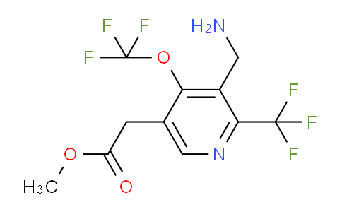 AM144889 | 1806778-72-2 | Methyl 3-(aminomethyl)-4-(trifluoromethoxy)-2-(trifluoromethyl)pyridine-5-acetate
