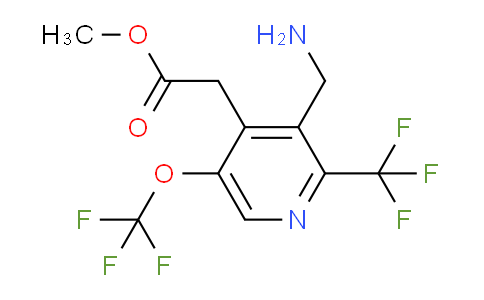 AM144892 | 1803993-89-6 | Methyl 3-(aminomethyl)-5-(trifluoromethoxy)-2-(trifluoromethyl)pyridine-4-acetate