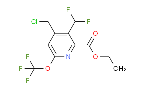 AM144893 | 1804752-28-0 | Ethyl 4-(chloromethyl)-3-(difluoromethyl)-6-(trifluoromethoxy)pyridine-2-carboxylate