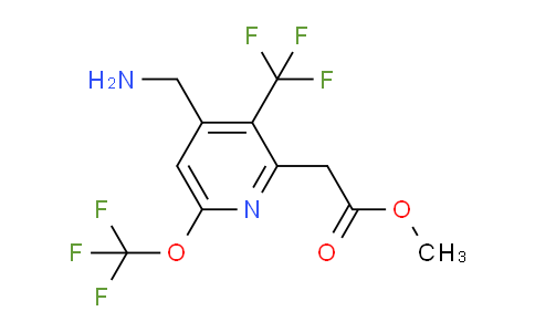 AM144898 | 1806165-84-3 | Methyl 4-(aminomethyl)-6-(trifluoromethoxy)-3-(trifluoromethyl)pyridine-2-acetate