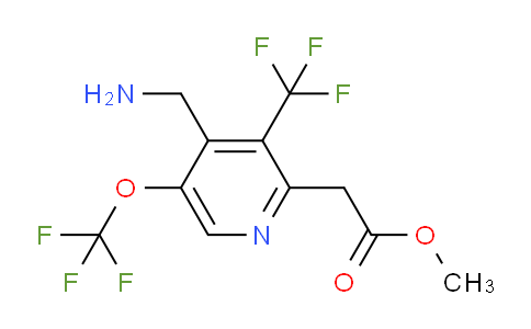 AM144899 | 1806068-78-9 | Methyl 4-(aminomethyl)-5-(trifluoromethoxy)-3-(trifluoromethyl)pyridine-2-acetate