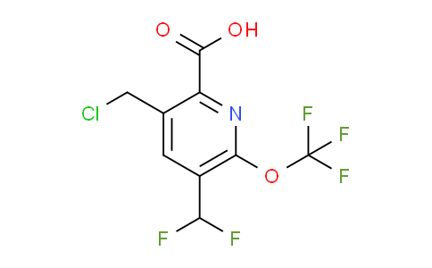 AM144903 | 1806779-32-7 | 3-(Chloromethyl)-5-(difluoromethyl)-6-(trifluoromethoxy)pyridine-2-carboxylic acid