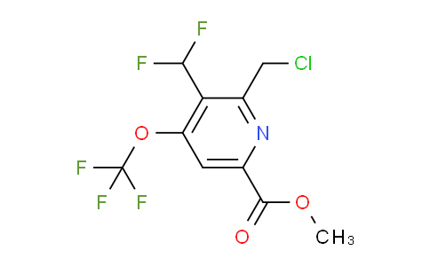 AM144917 | 1805154-81-7 | Methyl 2-(chloromethyl)-3-(difluoromethyl)-4-(trifluoromethoxy)pyridine-6-carboxylate
