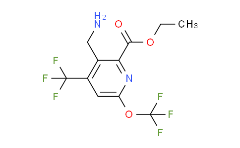 AM144922 | 1806165-61-6 | Ethyl 3-(aminomethyl)-6-(trifluoromethoxy)-4-(trifluoromethyl)pyridine-2-carboxylate