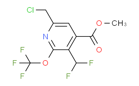 AM144926 | 1806769-30-1 | Methyl 6-(chloromethyl)-3-(difluoromethyl)-2-(trifluoromethoxy)pyridine-4-carboxylate