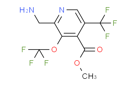 AM144927 | 1804441-77-7 | Methyl 2-(aminomethyl)-3-(trifluoromethoxy)-5-(trifluoromethyl)pyridine-4-carboxylate
