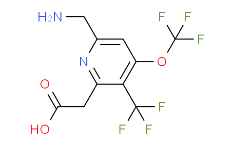 AM144928 | 1805161-67-4 | 6-(Aminomethyl)-4-(trifluoromethoxy)-3-(trifluoromethyl)pyridine-2-acetic acid