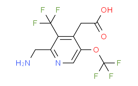 AM144929 | 1804853-36-8 | 2-(Aminomethyl)-5-(trifluoromethoxy)-3-(trifluoromethyl)pyridine-4-acetic acid