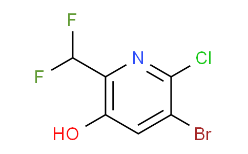 AM14493 | 1806972-57-5 | 3-Bromo-2-chloro-6-(difluoromethyl)-5-hydroxypyridine