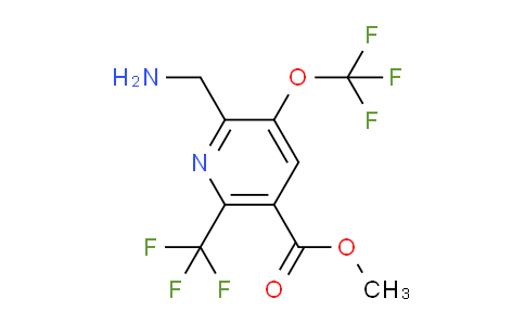 AM144930 | 1805297-03-3 | Methyl 2-(aminomethyl)-3-(trifluoromethoxy)-6-(trifluoromethyl)pyridine-5-carboxylate