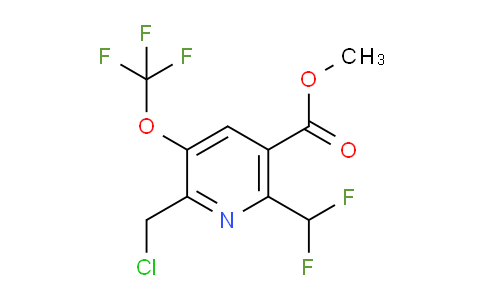 AM144931 | 1804751-87-8 | Methyl 2-(chloromethyl)-6-(difluoromethyl)-3-(trifluoromethoxy)pyridine-5-carboxylate