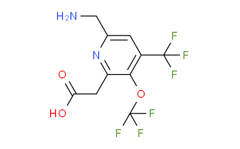 AM144936 | 1806068-19-8 | 6-(Aminomethyl)-3-(trifluoromethoxy)-4-(trifluoromethyl)pyridine-2-acetic acid