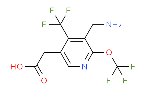 AM144941 | 1806068-23-4 | 3-(Aminomethyl)-2-(trifluoromethoxy)-4-(trifluoromethyl)pyridine-5-acetic acid