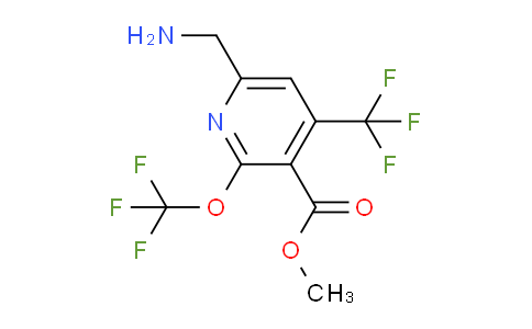 AM144944 | 1803992-86-0 | Methyl 6-(aminomethyl)-2-(trifluoromethoxy)-4-(trifluoromethyl)pyridine-3-carboxylate