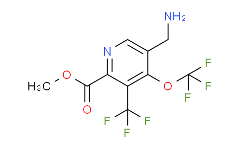 AM144949 | 1806067-41-3 | Methyl 5-(aminomethyl)-4-(trifluoromethoxy)-3-(trifluoromethyl)pyridine-2-carboxylate