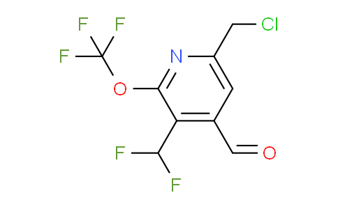 AM144953 | 1805154-20-4 | 6-(Chloromethyl)-3-(difluoromethyl)-2-(trifluoromethoxy)pyridine-4-carboxaldehyde