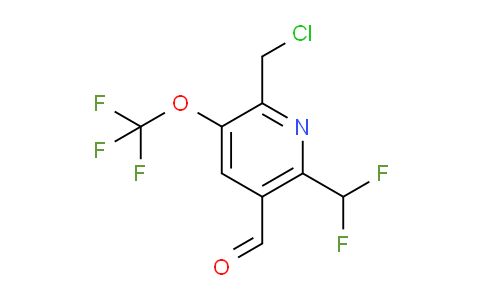 AM144956 | 1805154-29-3 | 2-(Chloromethyl)-6-(difluoromethyl)-3-(trifluoromethoxy)pyridine-5-carboxaldehyde