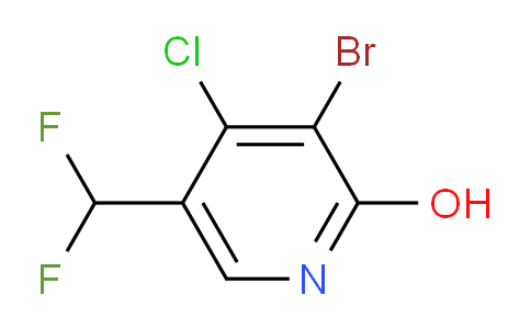 AM14496 | 1804685-94-6 | 3-Bromo-4-chloro-5-(difluoromethyl)-2-hydroxypyridine