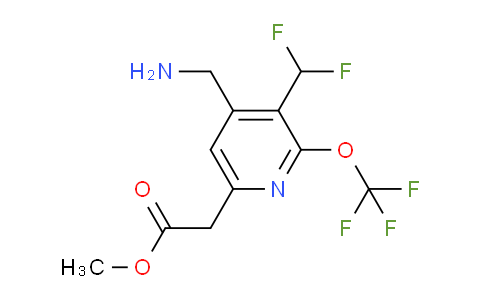 AM144970 | 1805171-88-3 | Methyl 4-(aminomethyl)-3-(difluoromethyl)-2-(trifluoromethoxy)pyridine-6-acetate