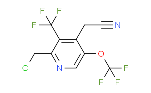 AM144974 | 1806775-47-2 | 2-(Chloromethyl)-5-(trifluoromethoxy)-3-(trifluoromethyl)pyridine-4-acetonitrile
