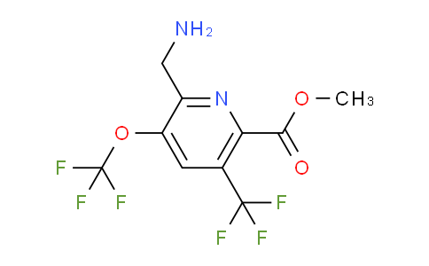 AM144976 | 1803992-02-0 | Methyl 2-(aminomethyl)-3-(trifluoromethoxy)-5-(trifluoromethyl)pyridine-6-carboxylate