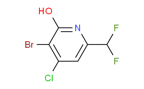 AM14498 | 1806932-53-5 | 3-Bromo-4-chloro-6-(difluoromethyl)-2-hydroxypyridine