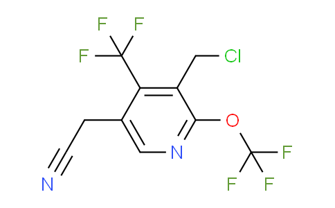 AM144983 | 1806775-56-3 | 3-(Chloromethyl)-2-(trifluoromethoxy)-4-(trifluoromethyl)pyridine-5-acetonitrile