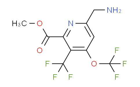 AM144984 | 1806067-27-5 | Methyl 6-(aminomethyl)-4-(trifluoromethoxy)-3-(trifluoromethyl)pyridine-2-carboxylate