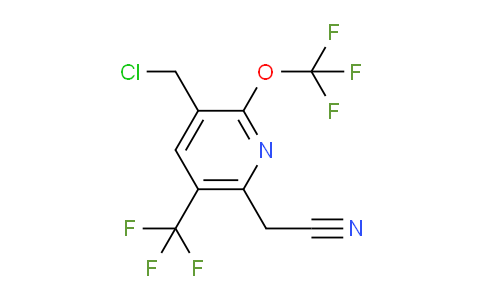 AM144985 | 1804363-83-4 | 3-(Chloromethyl)-2-(trifluoromethoxy)-5-(trifluoromethyl)pyridine-6-acetonitrile
