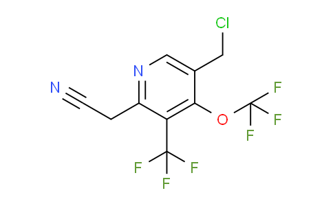 AM144990 | 1805306-99-3 | 5-(Chloromethyl)-4-(trifluoromethoxy)-3-(trifluoromethyl)pyridine-2-acetonitrile