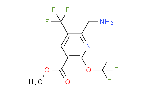 AM144992 | 1806168-02-4 | Methyl 2-(aminomethyl)-6-(trifluoromethoxy)-3-(trifluoromethyl)pyridine-5-carboxylate