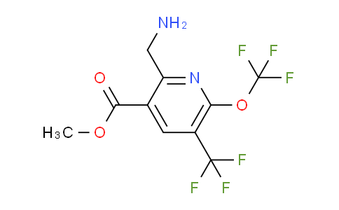 AM144994 | 1806067-35-5 | Methyl 2-(aminomethyl)-6-(trifluoromethoxy)-5-(trifluoromethyl)pyridine-3-carboxylate