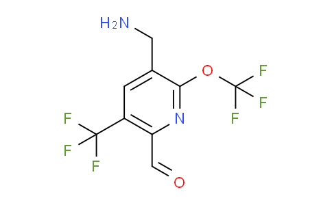 AM145005 | 1806777-32-1 | 3-(Aminomethyl)-2-(trifluoromethoxy)-5-(trifluoromethyl)pyridine-6-carboxaldehyde