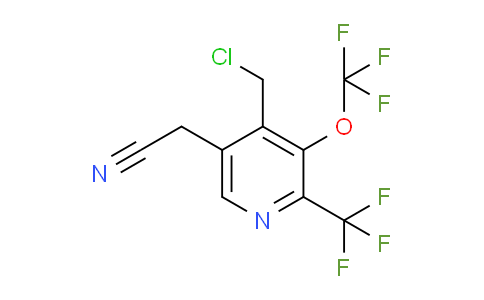 AM145006 | 1806775-76-7 | 4-(Chloromethyl)-3-(trifluoromethoxy)-2-(trifluoromethyl)pyridine-5-acetonitrile