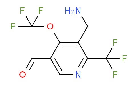 AM145007 | 1804709-88-3 | 3-(Aminomethyl)-4-(trifluoromethoxy)-2-(trifluoromethyl)pyridine-5-carboxaldehyde