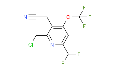 AM145009 | 1806777-12-7 | 2-(Chloromethyl)-6-(difluoromethyl)-4-(trifluoromethoxy)pyridine-3-acetonitrile