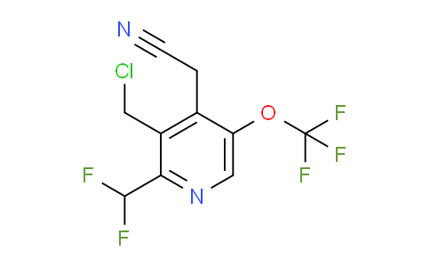 AM145012 | 1804656-24-3 | 3-(Chloromethyl)-2-(difluoromethyl)-5-(trifluoromethoxy)pyridine-4-acetonitrile